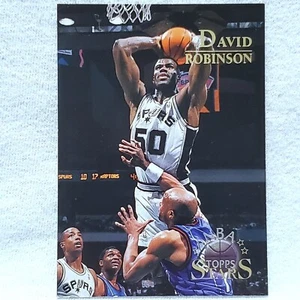 1996 Topps NBA Stars #39 David Robinson San Antonio Spurs Basketball Card - Picture 1 of 2