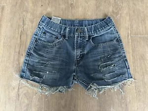 Ladies Levi Denim Shorts / Hot pants 26w (Size 6) [85] - Picture 1 of 10