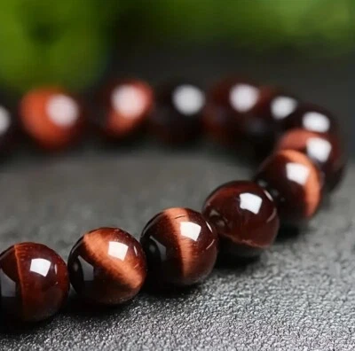 Tigerauge  Armband Perlenarmband Naturstein Partnerarmband - Bild 1 von 4