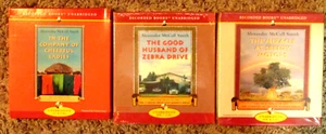 3 AUDIO BOOK LOT ACTION MYSTERY CD NO 1 LADIES DETECTIVE AGENCY McCALL SMITH NEW - Picture 1 of 2
