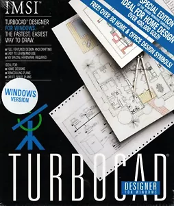 PC Software IMSI TurboCAD DESIGNER für Windows Version 3.0 Architektur 3D Design - Bild 1 von 2