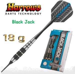 HARROWS Softdarts "BLACK JACK", 18g - Picture 1 of 4