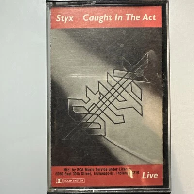 Styx Caught In The Act (Cassette) - Image 1 of 2