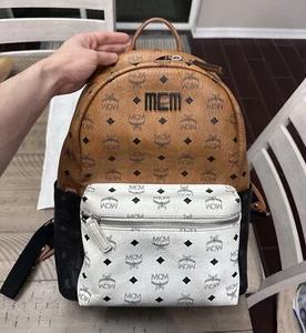 Mcm Leather Backpack Medium - Picture 1 of 19