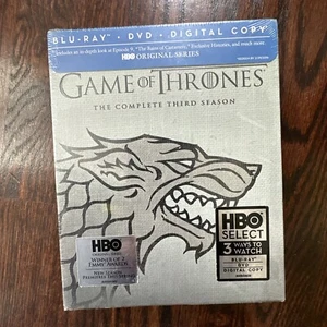 Game of Thrones Third Season House Stark Limited Edition Blu-ray - New, Sealed - Picture 1 of 3