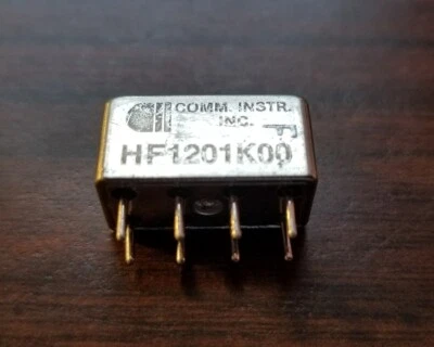 Comm. Instr., Inc. HF1201K00 Relay (USED)  26.5V 2A 2 Form C qty 18 pieces - Image 1 of 4