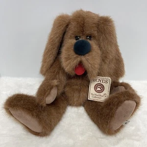 BOYDS COLLECTION PLUSH DOG - BUDDY B DAWG - 14" Signed By Pam 2008 - Picture 1 of 9