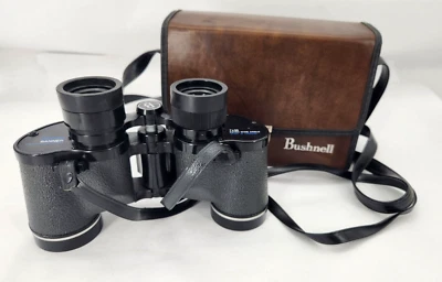 Bushnell Banner Insta-Focus 7x35 Wide Angle Binoculars Coated Optics with Case - Image 1 of 4