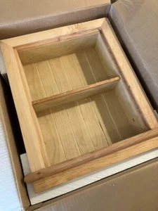 Clear Coat Recessed Aiden Wall Niche by Fox Hollow Furnishings (14x18) - Picture 1 of 2