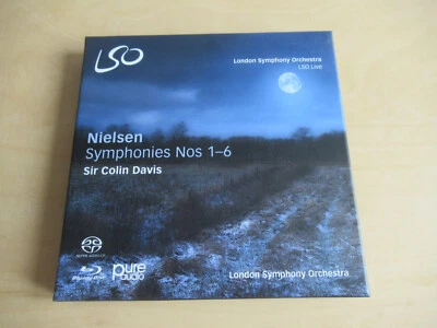 Nielsen-Symphonies Nos 1-6-Sir Colin Davis-LSO Live-4er SACD Box - Bild 1 von 4