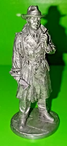 Figurine Tin 70 mm Soviet Intelligence Resident in the USA Iskhak Akhmerov WW 2 - Picture 1 of 7