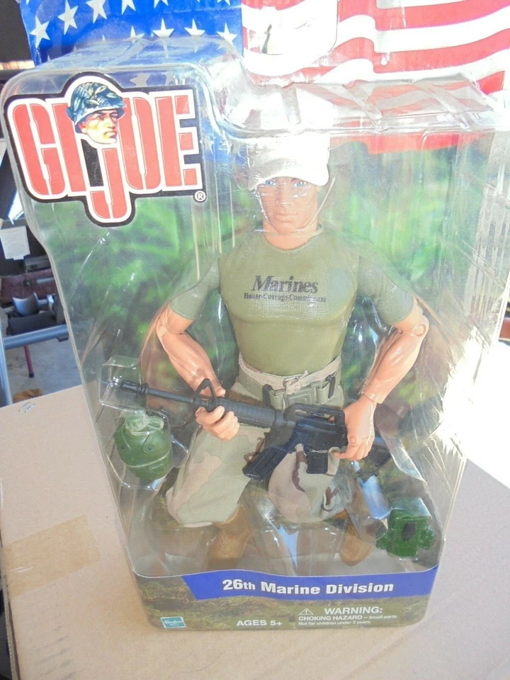 Hasbro Gi Joe MIB MOC 2002 26th Marine Division