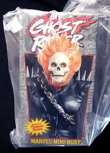 Ghost Rider Bust Factory Sealed New 2001  Bowen Designs Marvel Amricons - Picture 1 of 5