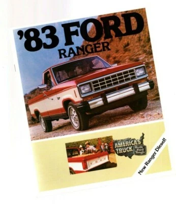 1983 FORD RANGER PickUp TRUCK/TRUCKS Brochure - Image 1 of 4