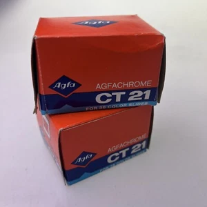 Film Agfa Agfachrome CT21 36exp - 2 Rolls Expired - Picture 1 of 2