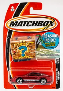 2005 Matchbox #69 Porsche 911 Turbo ARENA RED METALLIC | TEARDROP WHEEL | FSC - Picture 1 of 1