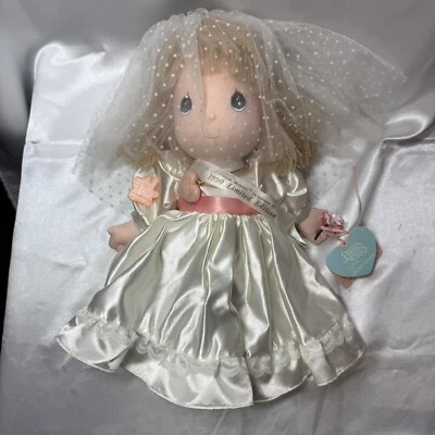 "Precious Moments 1990 Edición Limitada Boda Novia 16"" Muñeco de Peluche Aplausos" Foto 1 de 4
