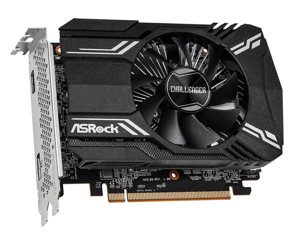 ASRock Radeon RX 6400 Challenger ITX 4GB GDDR6 Scheda Grafica