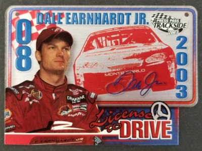 Dale Earnhardt Jr. 2003 Press Pass Trackside NASCAR Racing Card #LD4 (NM) - Image 1 of 2