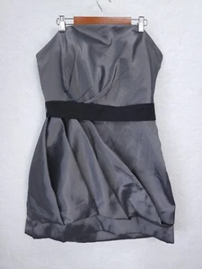 Pretty Me by Moonlight Dress Ruched Cocktail Prom Bridesmaid Strapless Size 12 - Picture 1 of 20