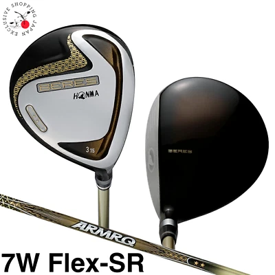 HONMA Beres 07 2019 Fairway Wood 7W 21 2S 2 Star ARMRQ 47 Graphite Shaft Flex SR - Image 1 of 4