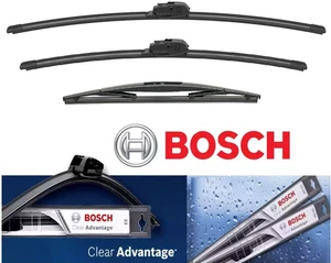 Set of 3 Bosch Wiper Blade Left + Right + REAR For 2014 -2025 Subaru Forester - Picture 1 of 1