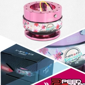 Adaptador buje de liberación rápida universal para volante NRG SRK-200PK-SAKURA Gen 2.0 - Imagen 1 de 7