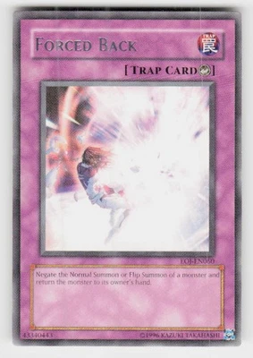 Enemy of Justice #EOJ-EN060 Forced Back - Image 1 of 2