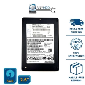 IBM 3.84TB SAS SSD MZ-ILT7T60 –PM1643- FRU 02WF112 - 100% Health - 2.5" Samsung - Picture 1 of 2