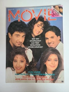 Magazine Feb 1991 -Karishma Nagma Manisha Vivek Sheeba Bhagyashree Divya Bharti - Picture 1 of 11