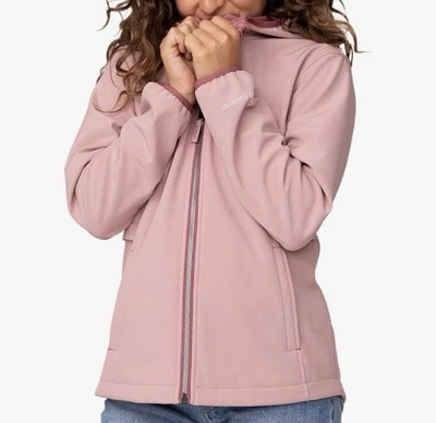 Jaqueta Free Country Girls Super Softshell XL resistente à água Windcheater externa - Imagem 1 de 4