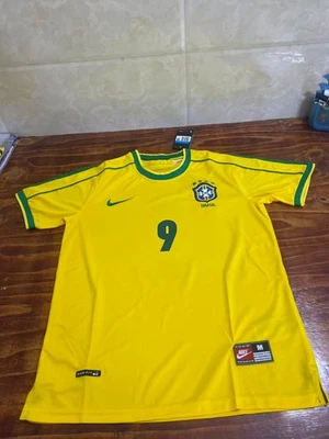 Ronaldo Brazil 1998 World Cup Jersey - Image 1 of 2