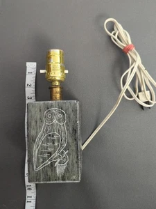 Lámpara de mesa tallada en piedra inuit piedra muy pesada - Imagen 1 de 5
