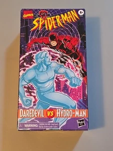 Marvel Legends Animated Spider-Man VHS Daredevil vs Hydro Man 2 pack New in pack - Picture 1 of 6