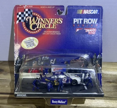 NASCAR Winners Circle; Pit Row, Rusty Wallace, #2 Die Cast Foto 1 de 2