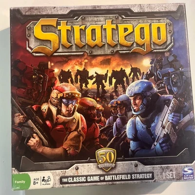 Stratego - 50 Years Edition The Classic Board Game of Battlefield Strategy 2011 - Image 1 of 3