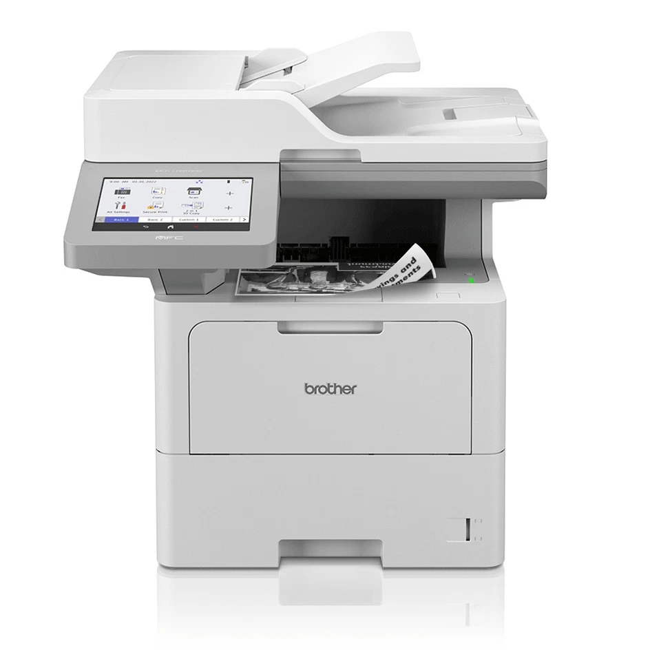 Brother MFC-L6910DN A4 Copy/Scan/Fax Mono Multifunction Laser Printer 50ppm 1600 - Image 1 of 1