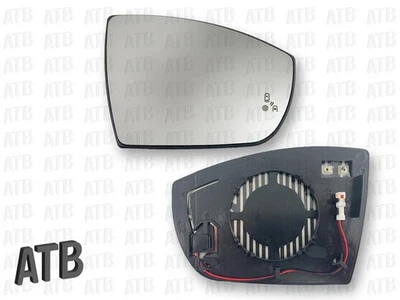 Spiegelglas Rechts BLIS Spurwechselassistent für FORD C-Max Galaxy Kuga S-Max - Bild 1 von 4