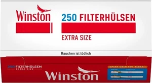Winston Extra Filterhülsen Zigarettenhülsen (20x 250er -Packung)  - Bild 1 von 6