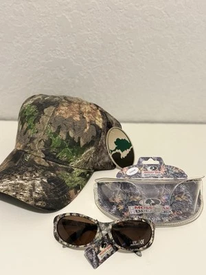 Mossy Oak Break-up Lens Oxbow & Hat Country Camo Mesh Back Adjustable Unisex - Image 1 of 4