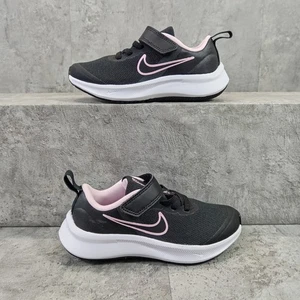 Nike Star Runner 3 (PSV) Niños Entrenadores Talla UK 10 Negro Rosa DA2777-002 - Imagen 1 de 14