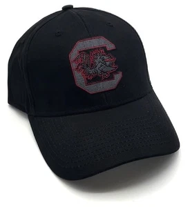 SOUTH CAROLINA GAMECOCKS HAT BLACK MVP NCAA FOOTBALL TEAM COLLEGE NEW CAP - Picture 1 of 2