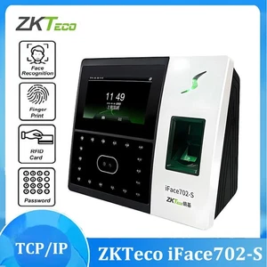 ZKTeco iFace702-S ID/IC Biometric Face Fingerprint Attendance Access Control - Picture 1 of 14