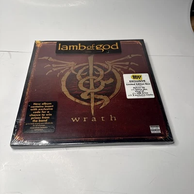 SEALED Lamb Of God Wrath Deluxe Box Set Complete With Vinyl CD USB - Image 1 of 4