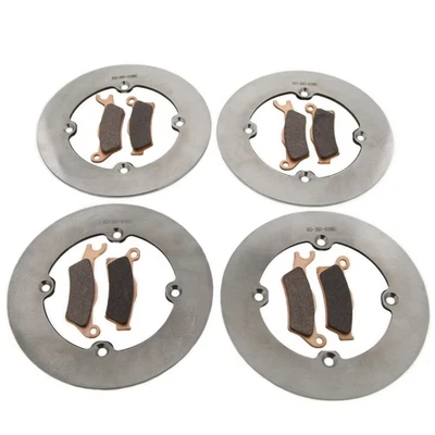 Brake Rotors & Pads fit Can-Am Renegade 1000 XMR 2016 - 2019 Front & Rear MudRat - Image 1 of 4