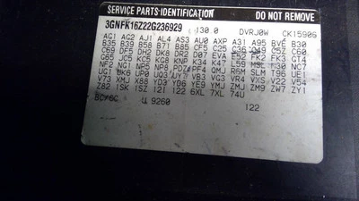 Driver Left Headlight Fits 00-06 SUBURBAN 1500 1100621 - Image 1 of 4