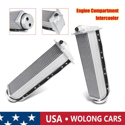 Intercooler de motor 2X para 2010-2017 Audi A6 A7 A8 S4 S5 Q5 Q7 SQ5 Touareg 3.0T - Imagem 1 de 4