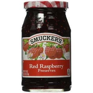 Smucker's Red Raspberry Preserves - Picture 1 of 1