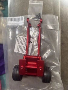Aluminum Rear Wing Mount and Ajustable Wheelie Bar Red for Arrma 1/8 Kraton - Picture 1 of 6