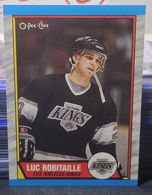 89-90 O-Pee-Chee Luc Robitaille 🚨🚨🚨 Los Angeles Kings  - Image 1 of 2